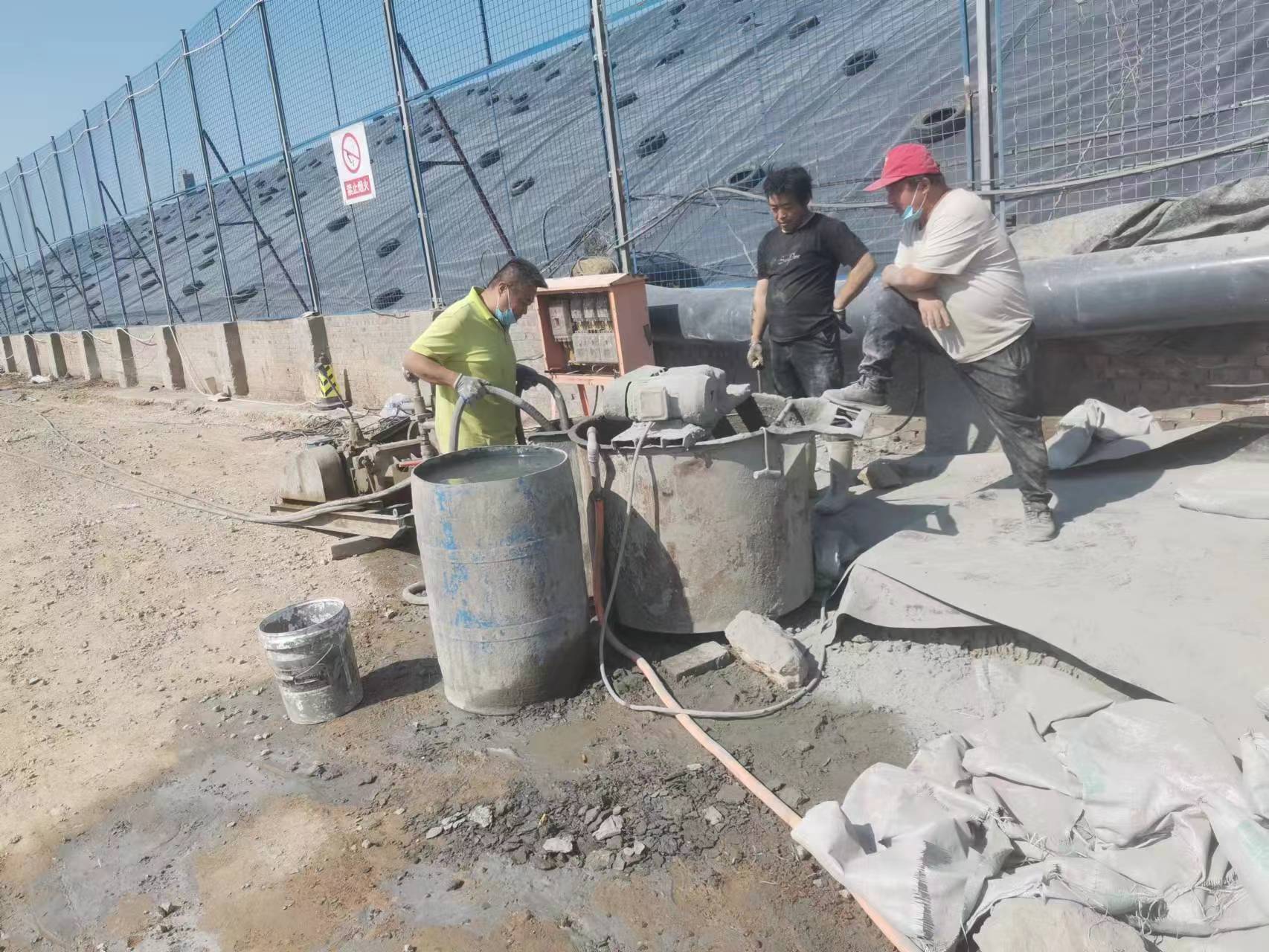 碑林袖阀管注浆